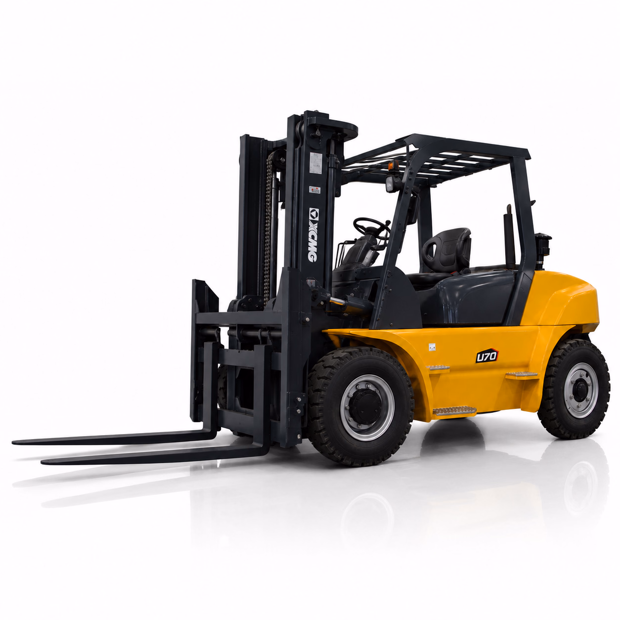 Дизельный погрузчик XCMG FD100T-P — ракурс 3