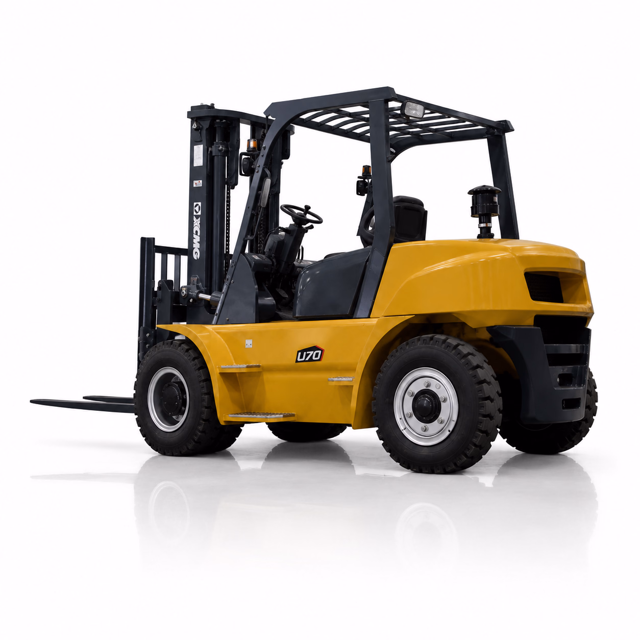 Дизельный погрузчик XCMG FD100T-P — ракурс 4