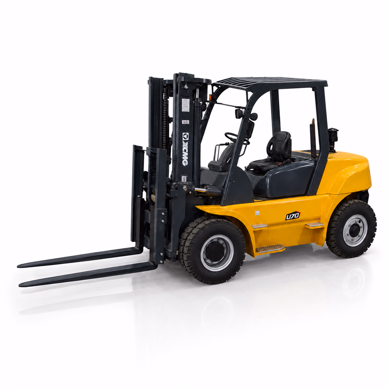 Дизельный погрузчик XCMG FD100T-P — ракурс 7