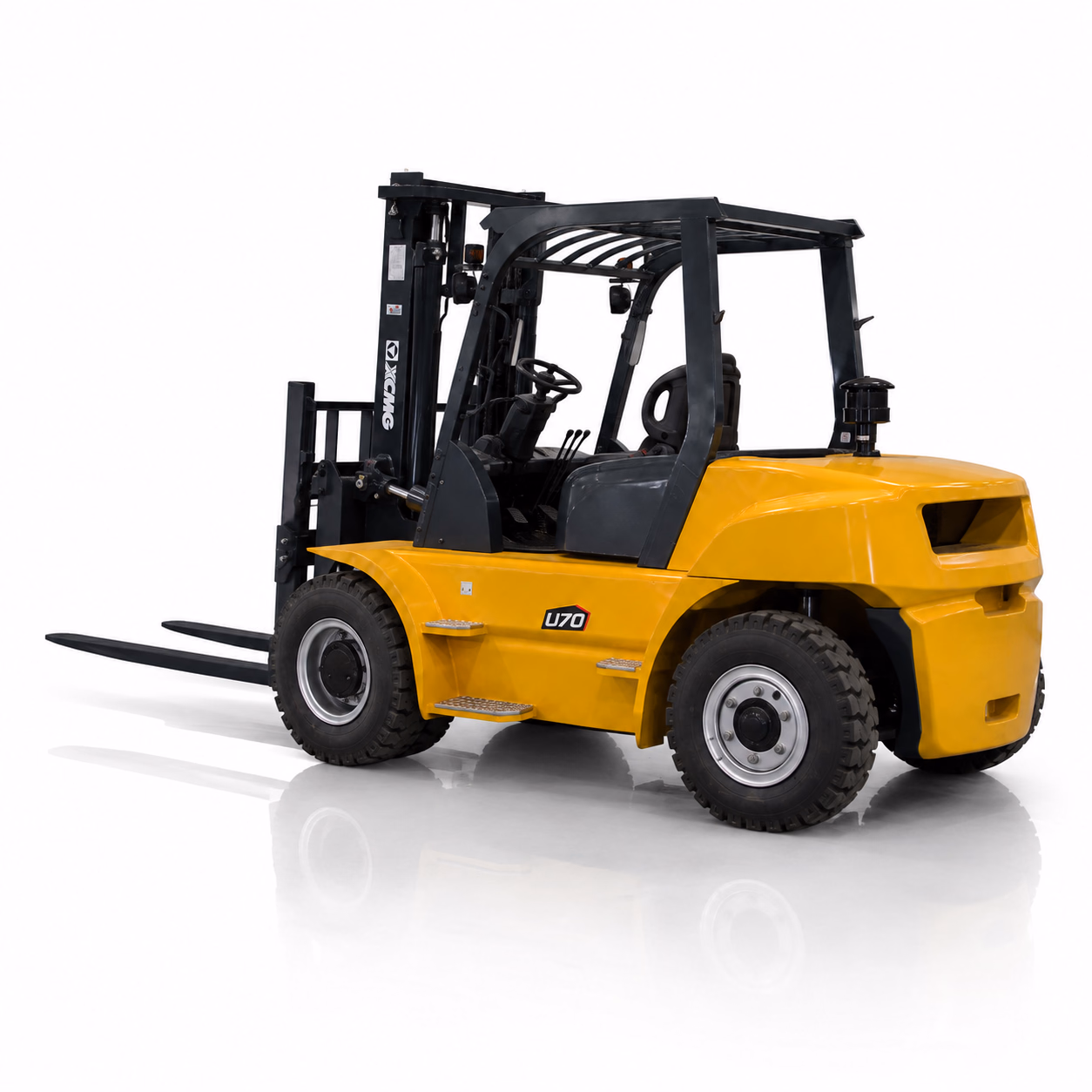 Дизельный погрузчик XCMG FD100T-P — ракурс 8