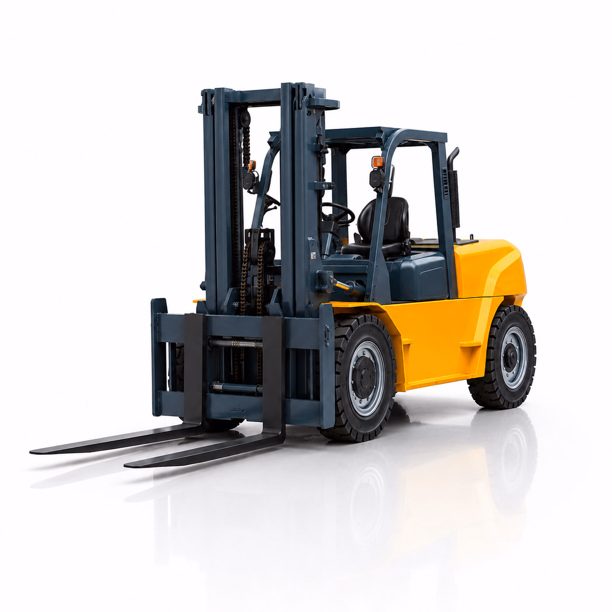 Дизельный погрузчик XCMG FD80T-P — ракурс 3