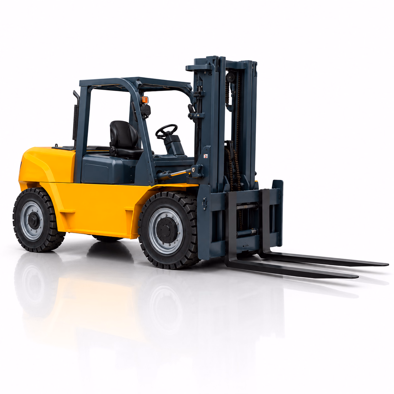 Дизельный погрузчик XCMG FD80T-P — ракурс 4