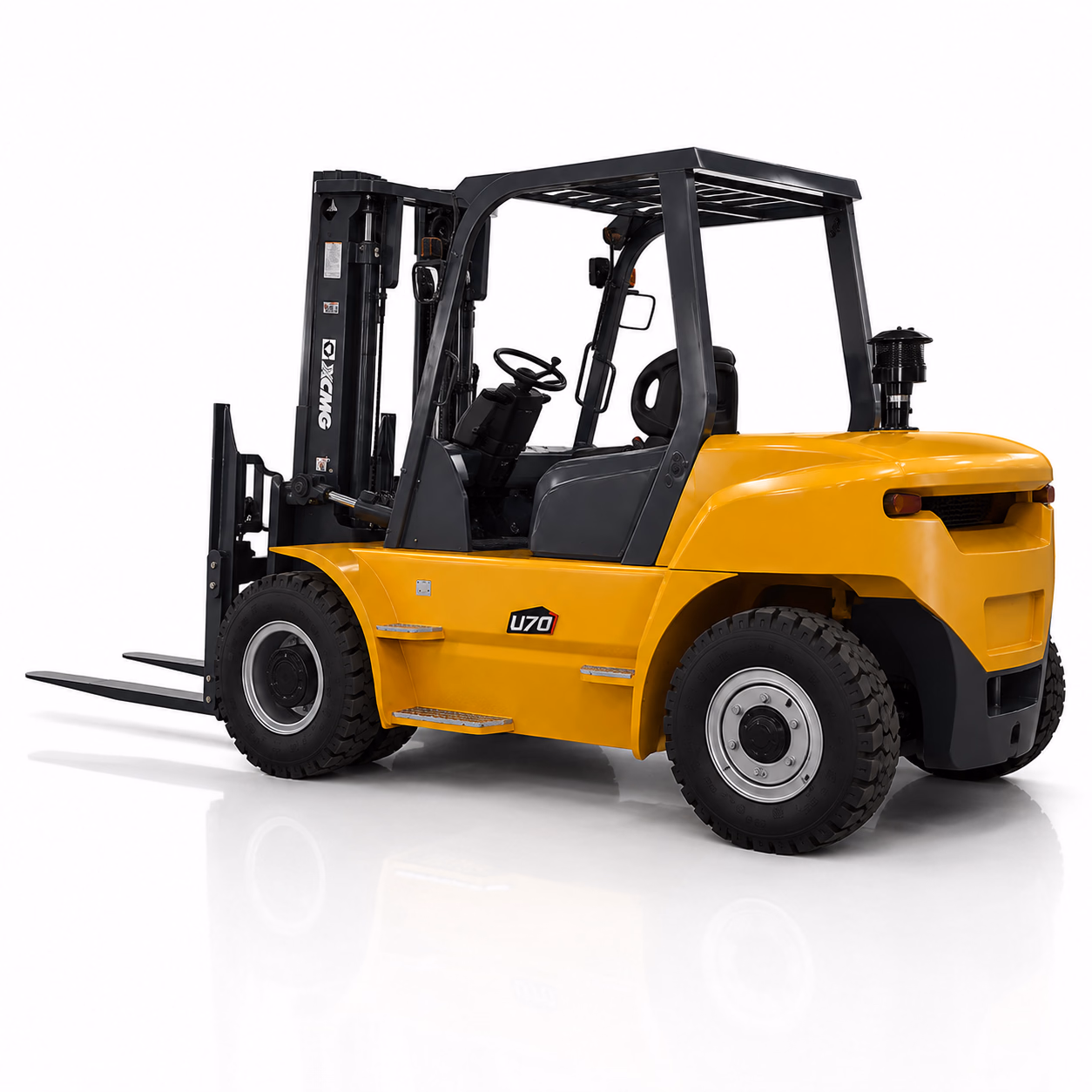 Дизельный погрузчик XCMG FD70T-P — ракурс 5