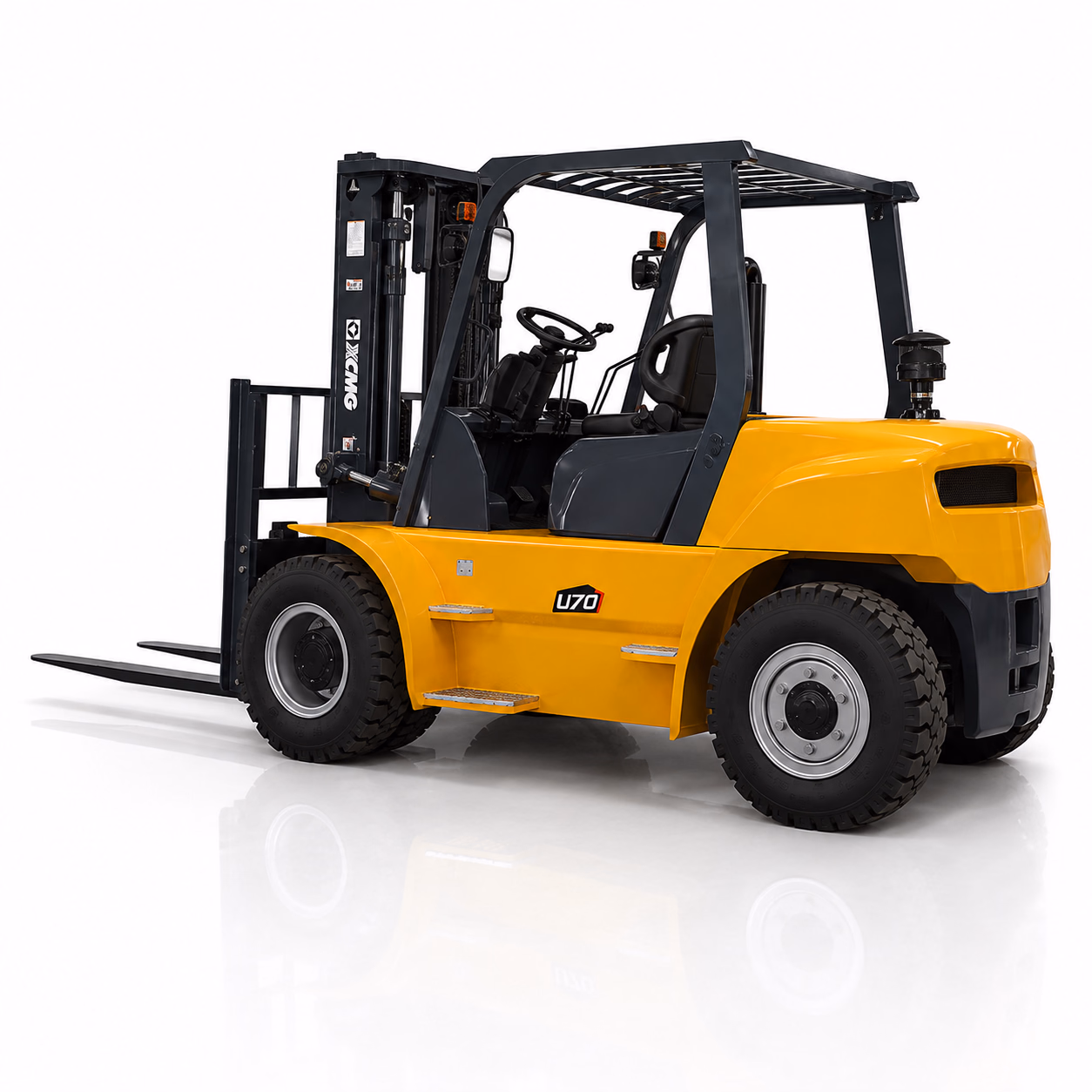Дизельный погрузчик XCMG FD70T-P — ракурс 6