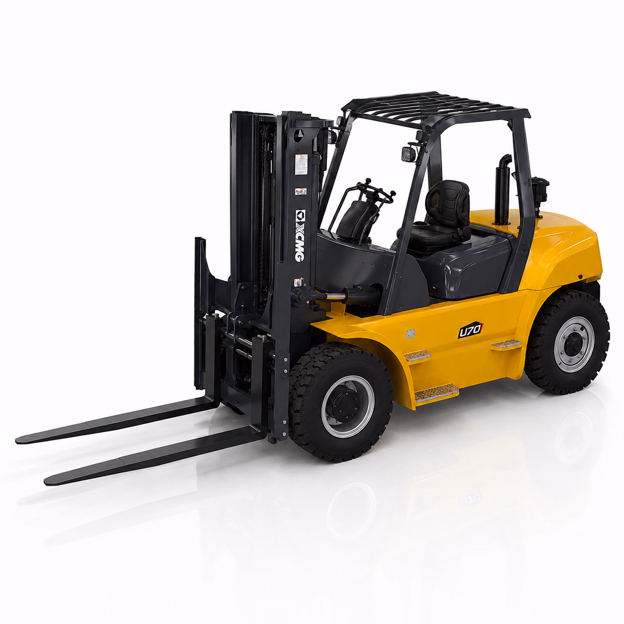 Дизельный погрузчик XCMG FD70T-P — ракурс 8