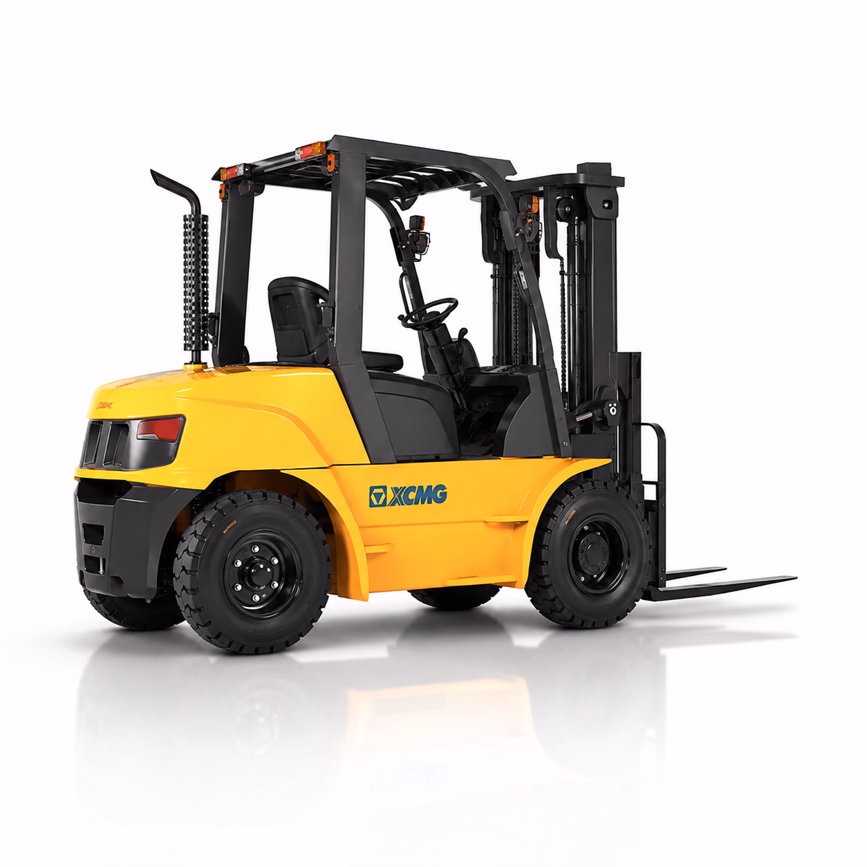 Дизельный погрузчик XCMG FD50T-P — ракурс 6