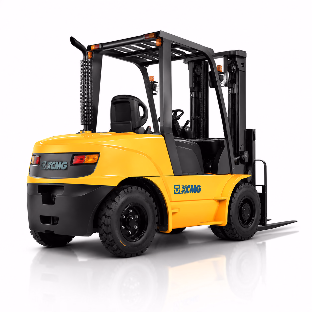 Дизельный погрузчик XCMG FD50T-P — ракурс 7