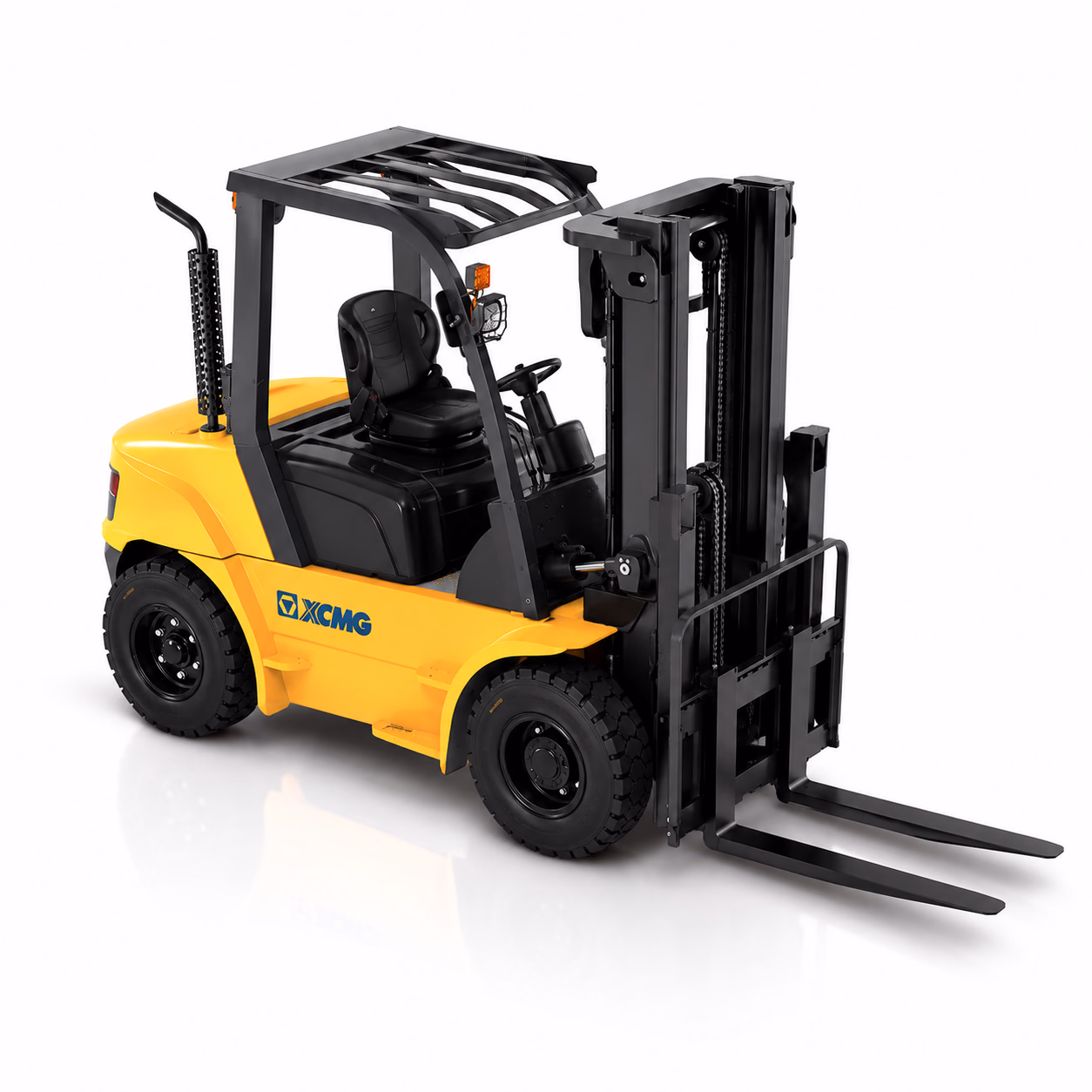 Дизельный погрузчик XCMG FD50T-P — ракурс 8
