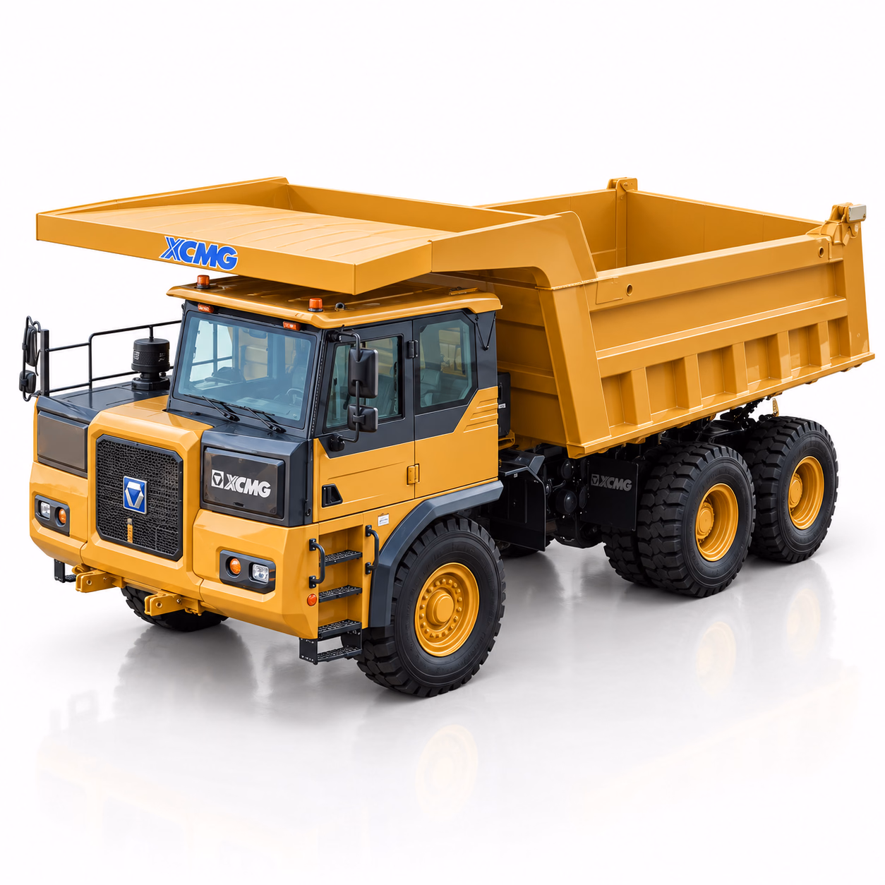 Карьерный самосвал XCMG XDR80T (80 т) — ракурс 7