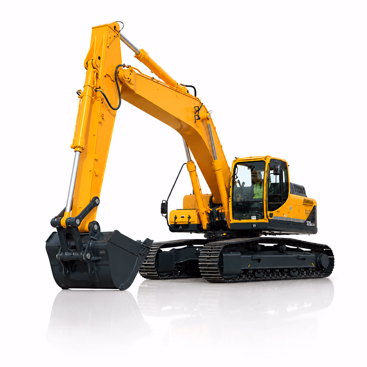 XCMG Земноводный экскаватор XE160SL — ракурс 3