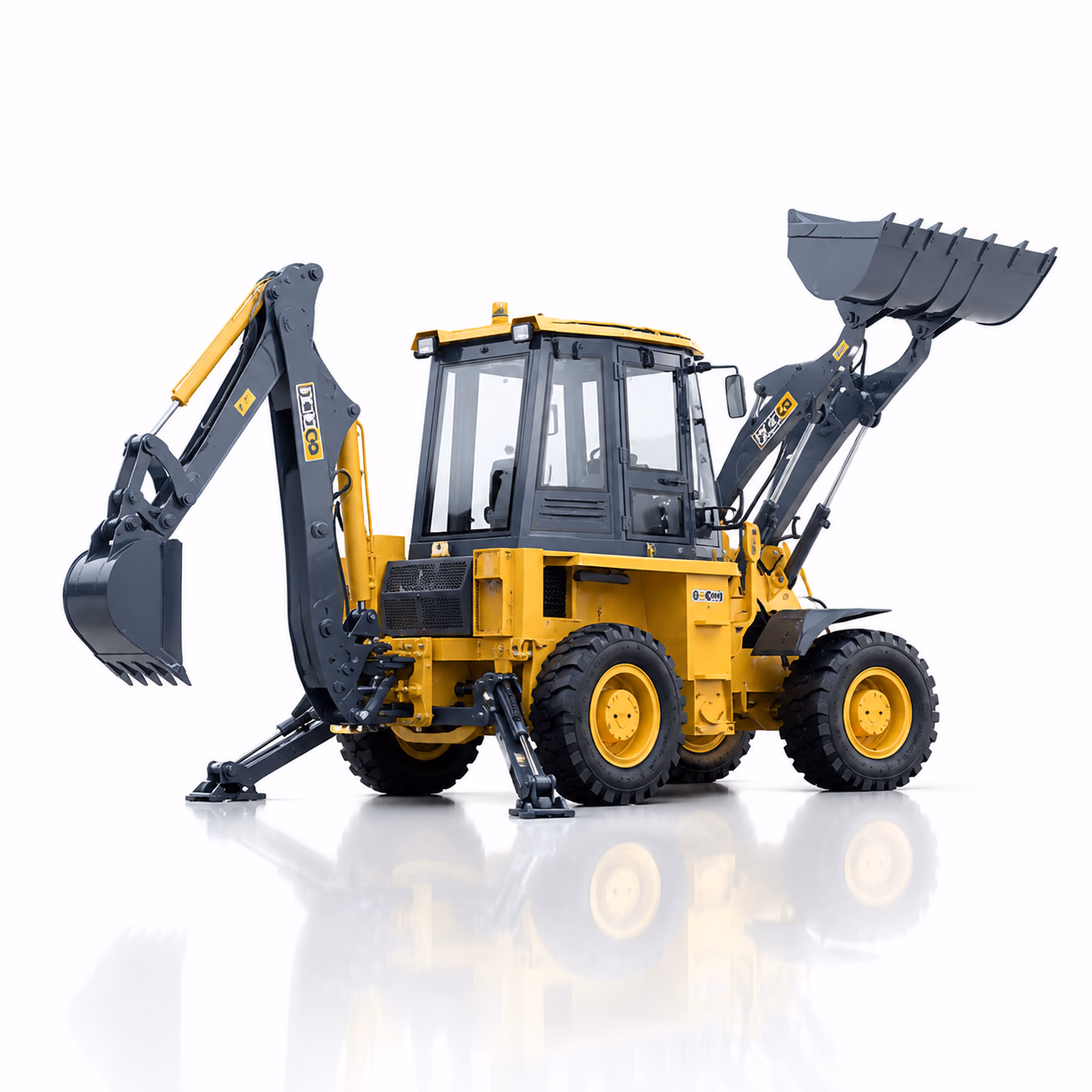 XCMG Экскаватор-погрузчик WZ30-25 — ракурс 3