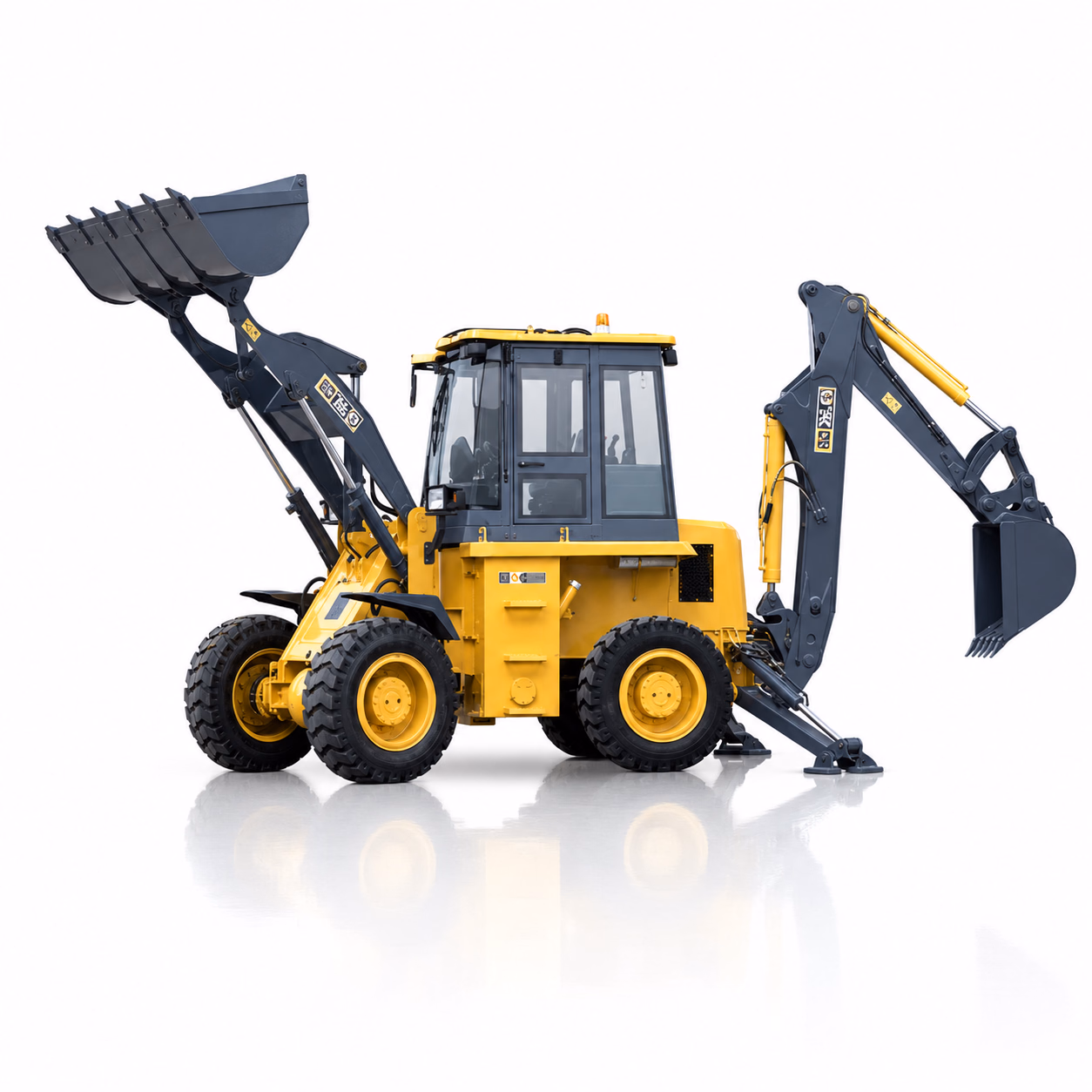 XCMG Экскаватор-погрузчик WZ30-25 — ракурс 6