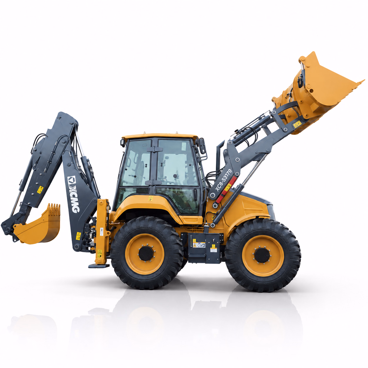 XCMG Экскаватор-погрузчик XC8-S3570 — ракурс 2