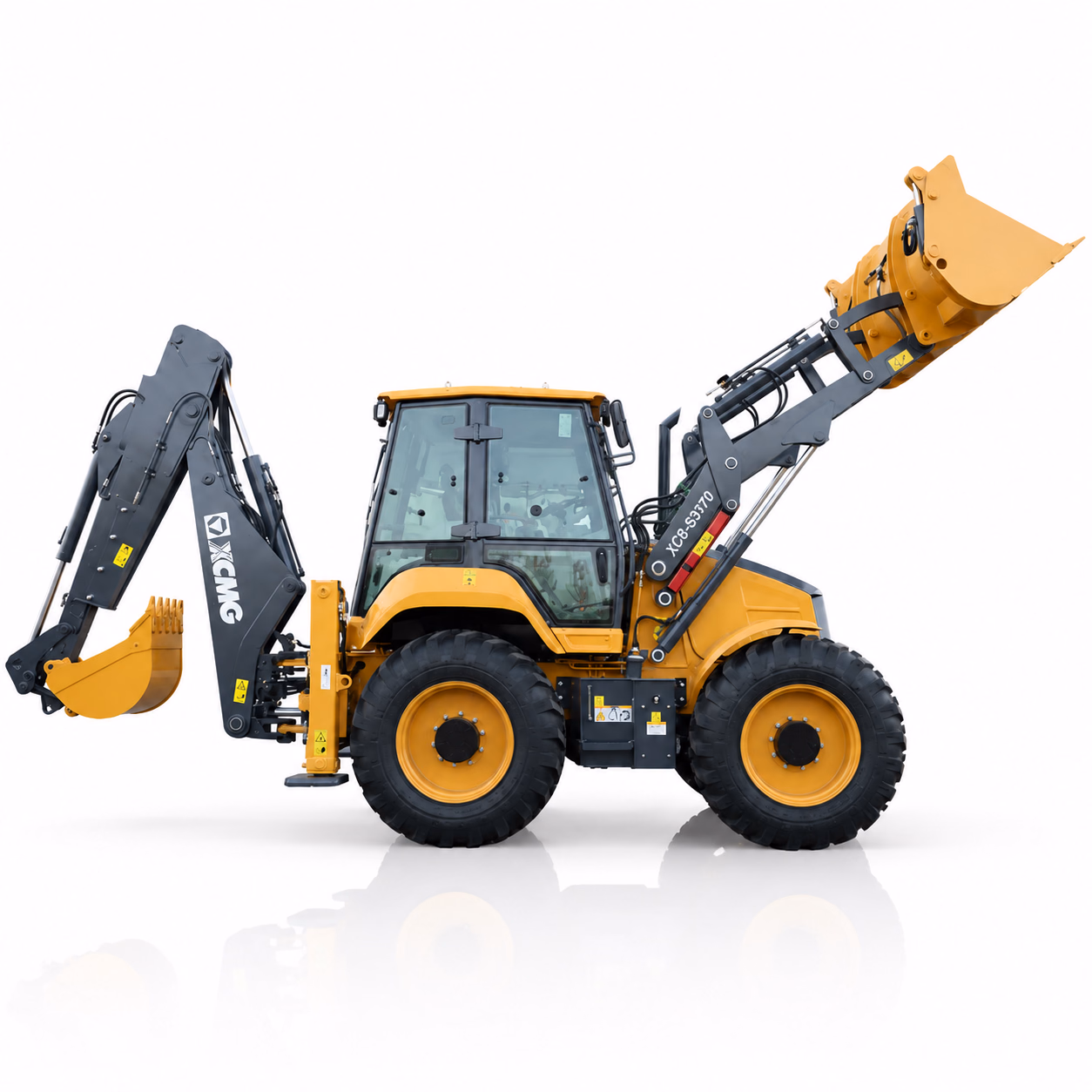 XCMG Экскаватор-погрузчик XC8-S3570 — ракурс 3