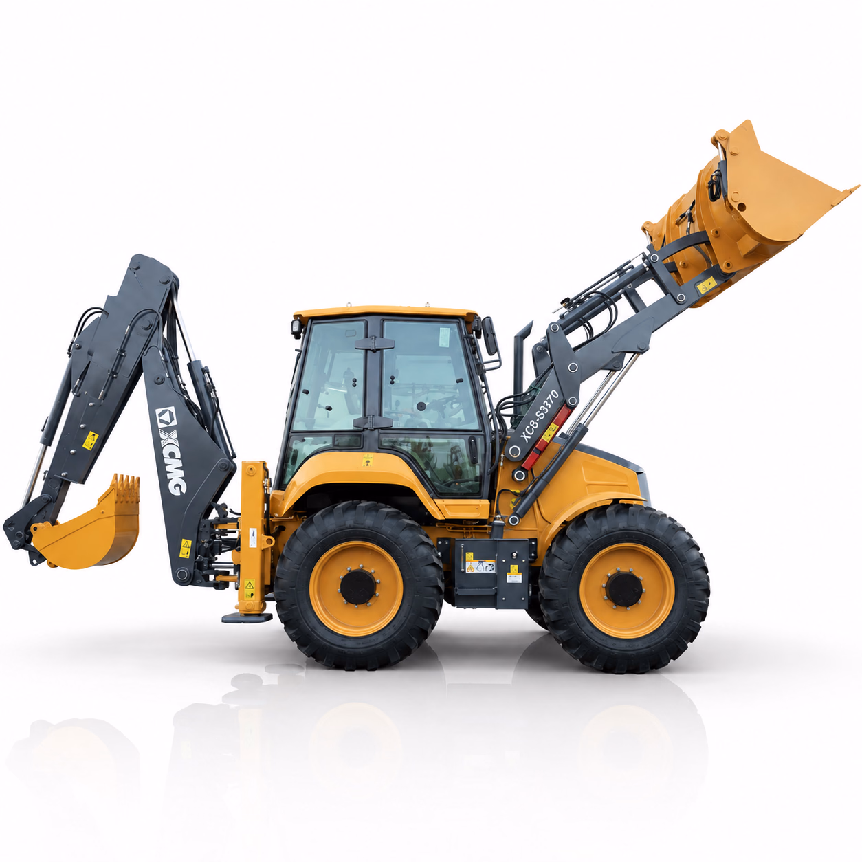XCMG Экскаватор-погрузчик XC8-S3570 — ракурс 4