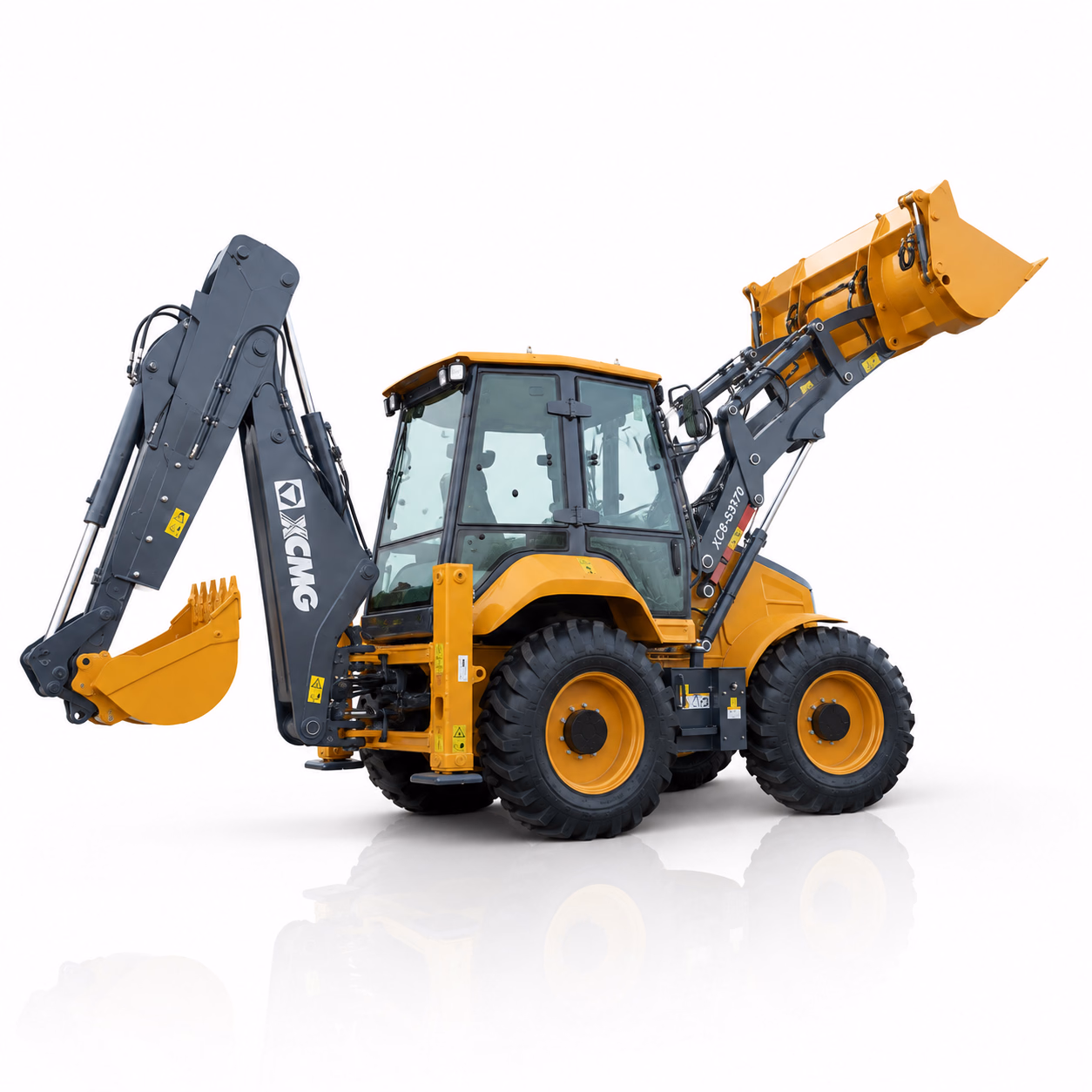 XCMG Экскаватор-погрузчик XC8-S3570 — ракурс 5