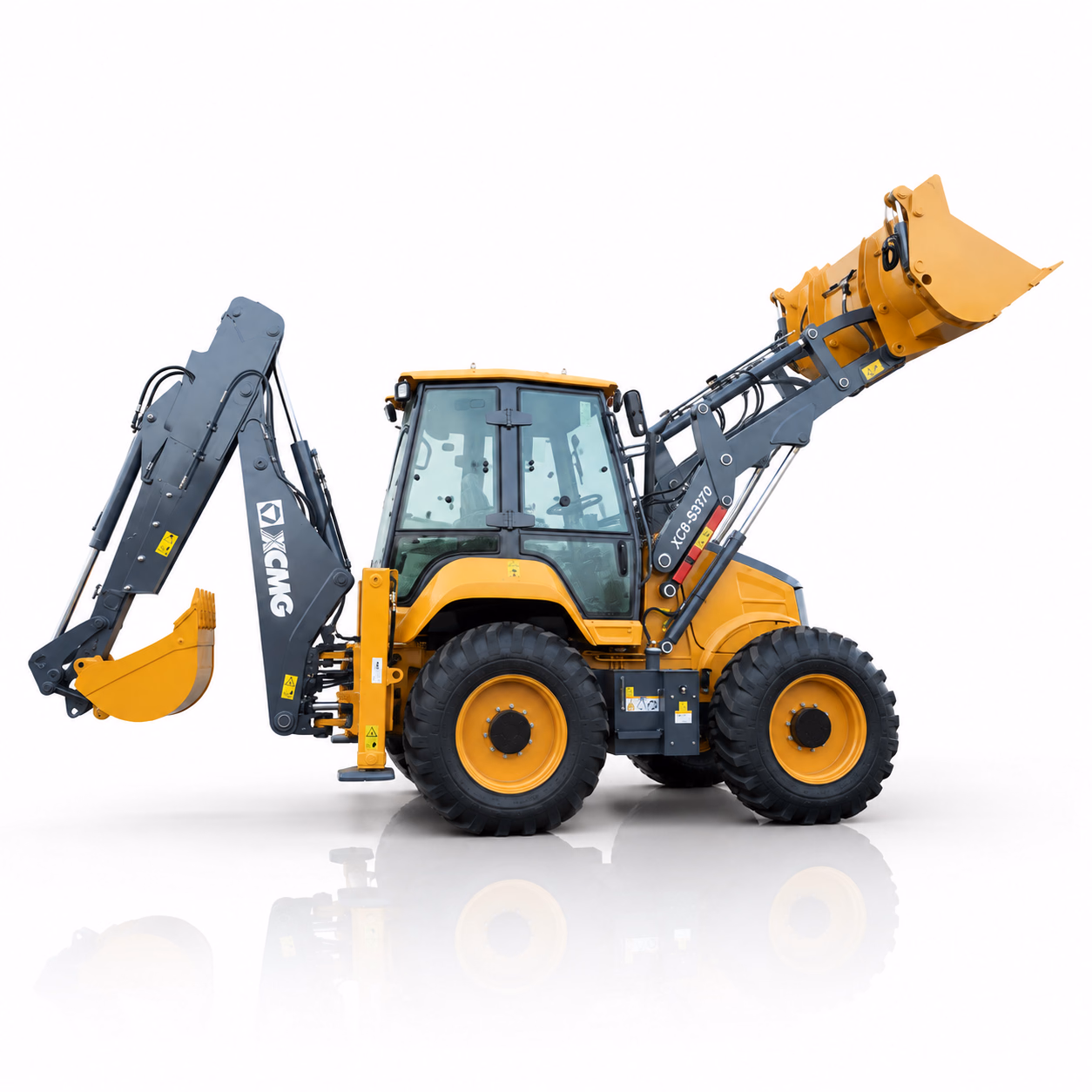 XCMG Экскаватор-погрузчик XC8-S3570 — ракурс 6