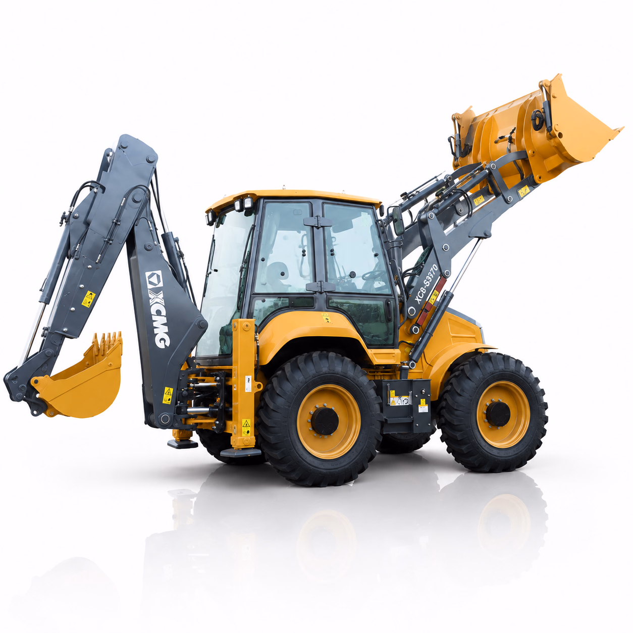 XCMG Экскаватор-погрузчик XC8-S3570 — ракурс 8