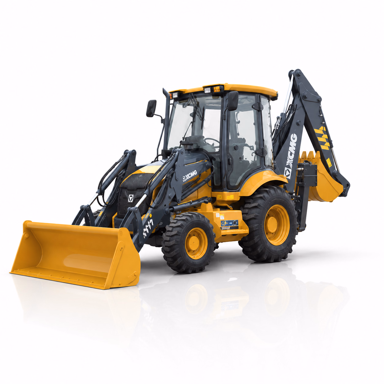 XCMG Экскаватор-погрузчик XC870HK — ракурс 2
