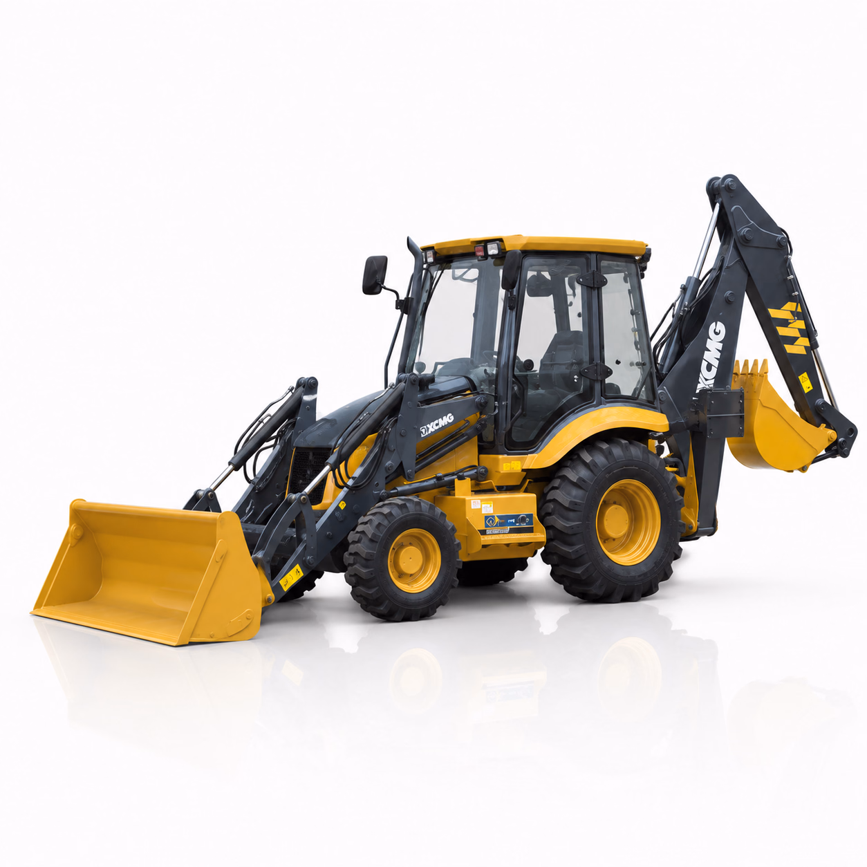 XCMG Экскаватор-погрузчик XC870HK — ракурс 3