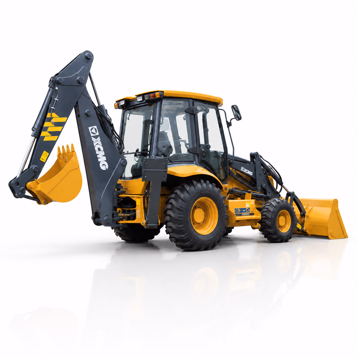 XCMG Экскаватор-погрузчик XC870HK — ракурс 5