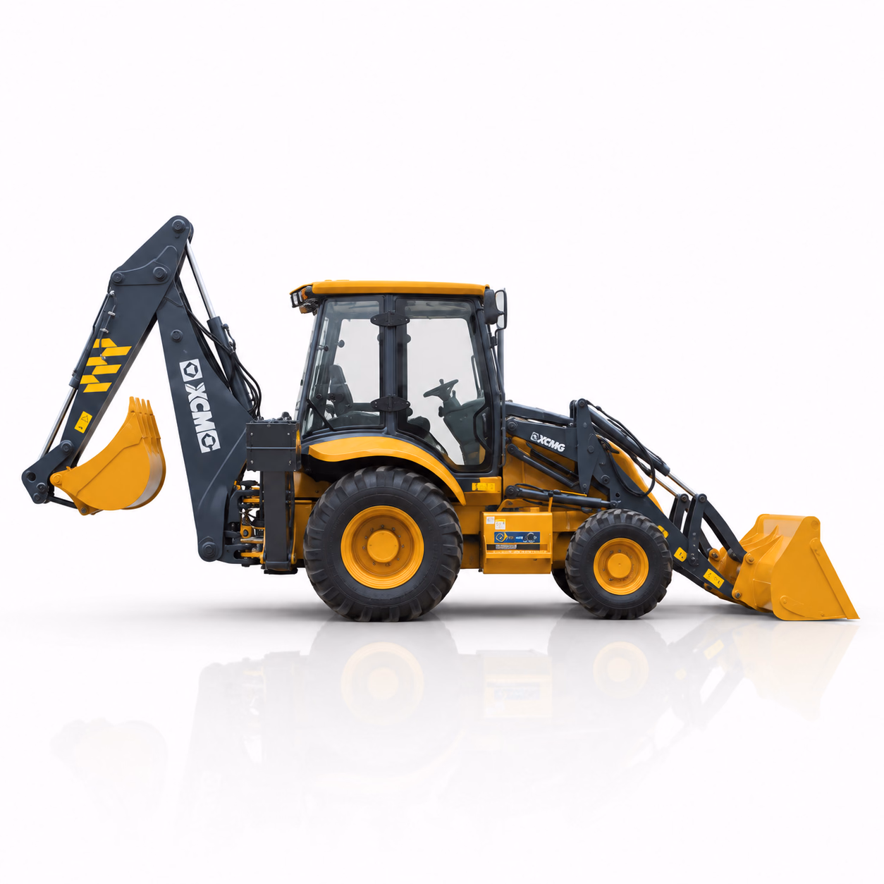 XCMG Экскаватор-погрузчик XC870HK — ракурс 6