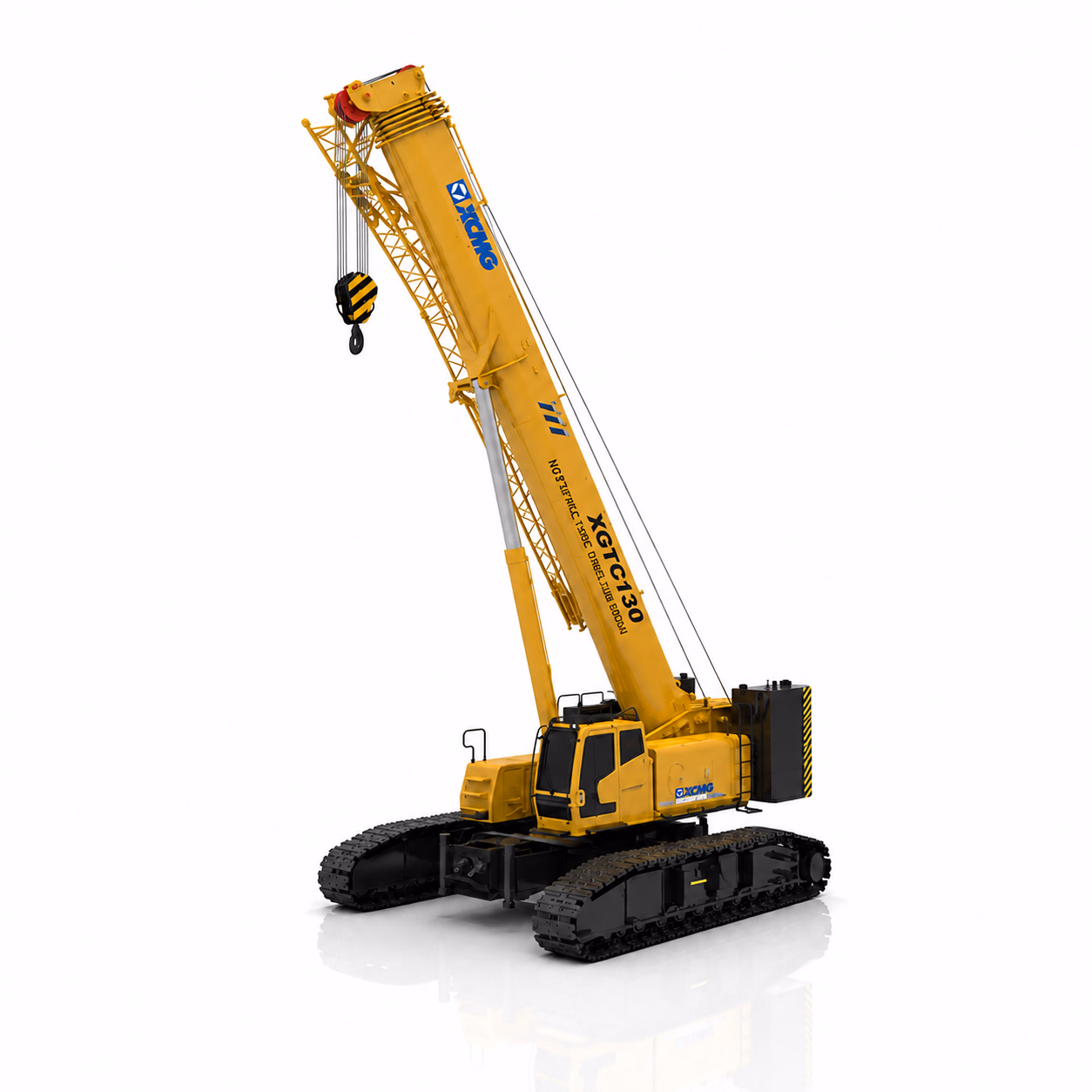 XCMG Телескопический гусеничный кран XGTC130 (130 т) — ракурс 2