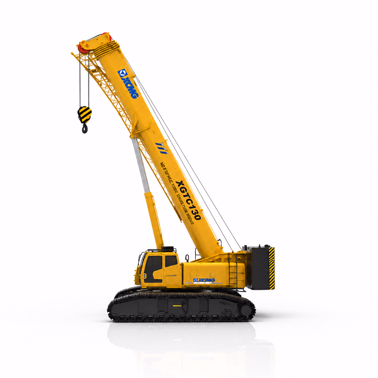 XCMG Телескопический гусеничный кран XGTC130 (130 т) — ракурс 3