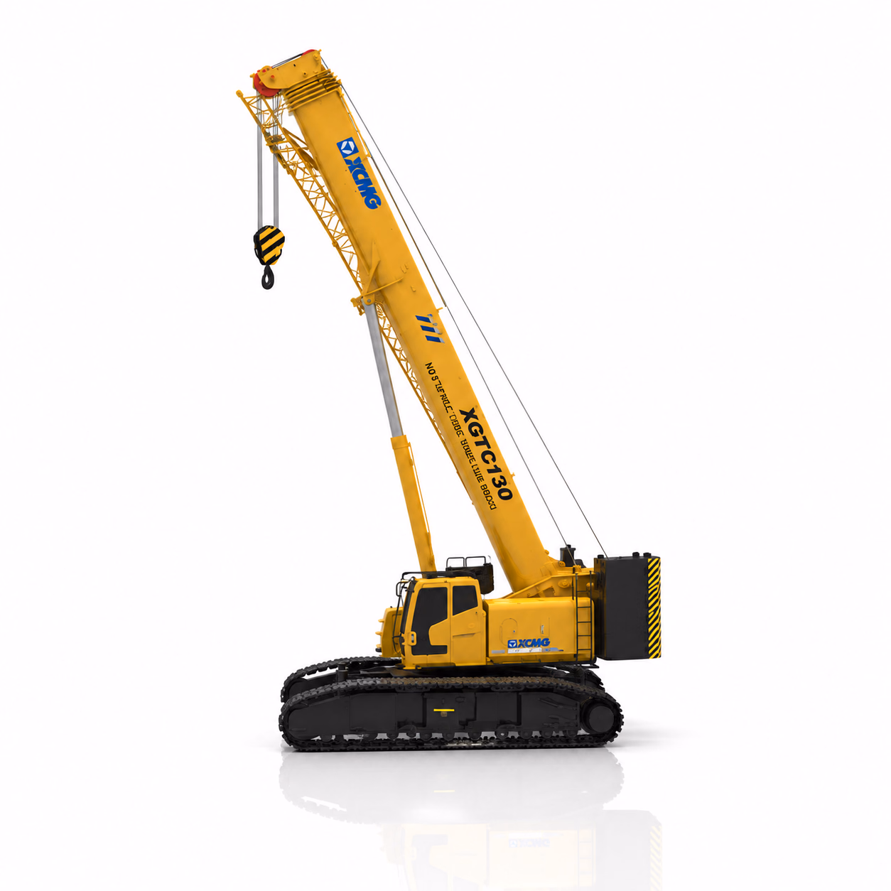 XCMG Телескопический гусеничный кран XGTC130 (130 т) — ракурс 4