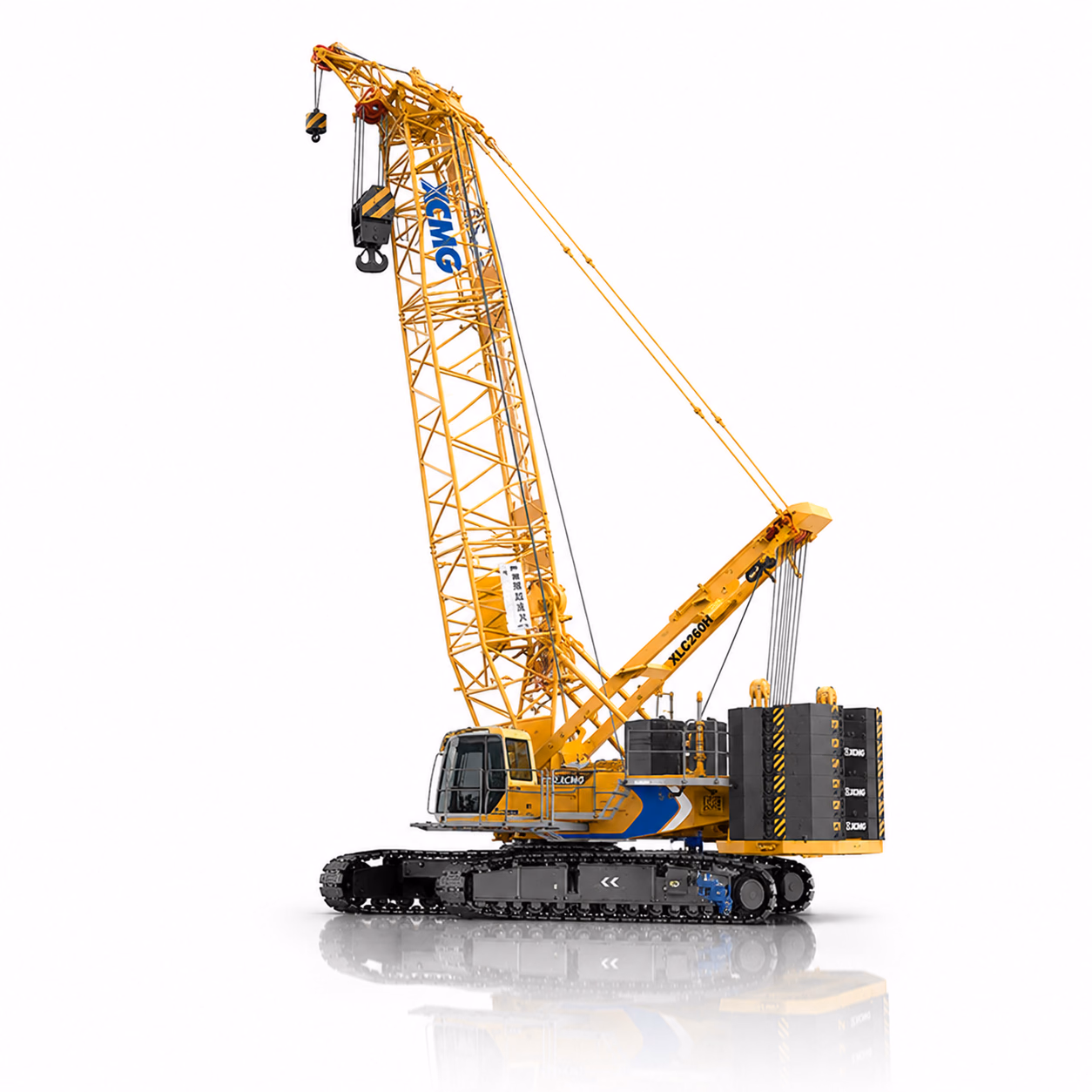 Гусеничный кран XCMG XLC260M (260 т) — ракурс 4