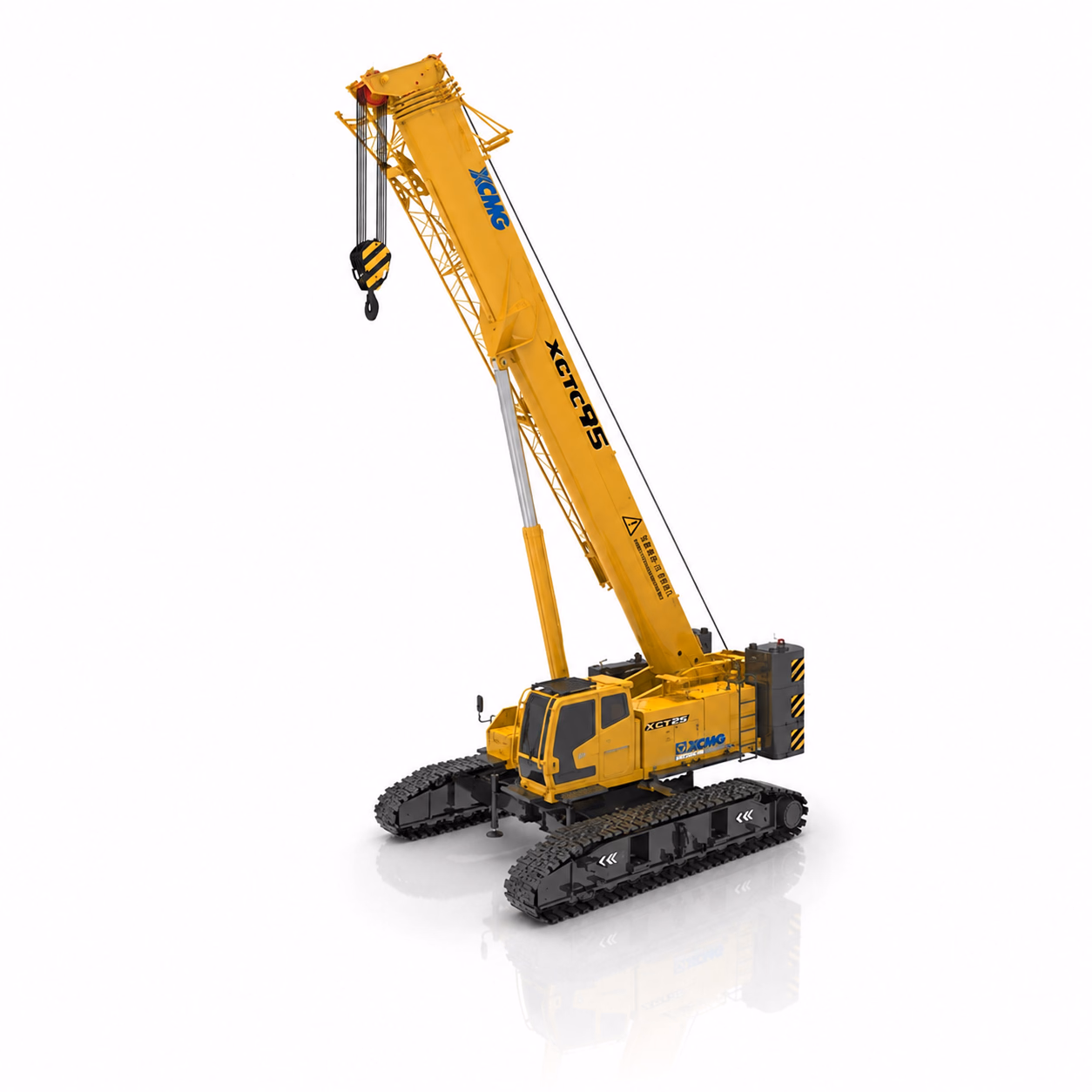 Телескопический гусеничный кран XCMG XGTC95 (95 т)