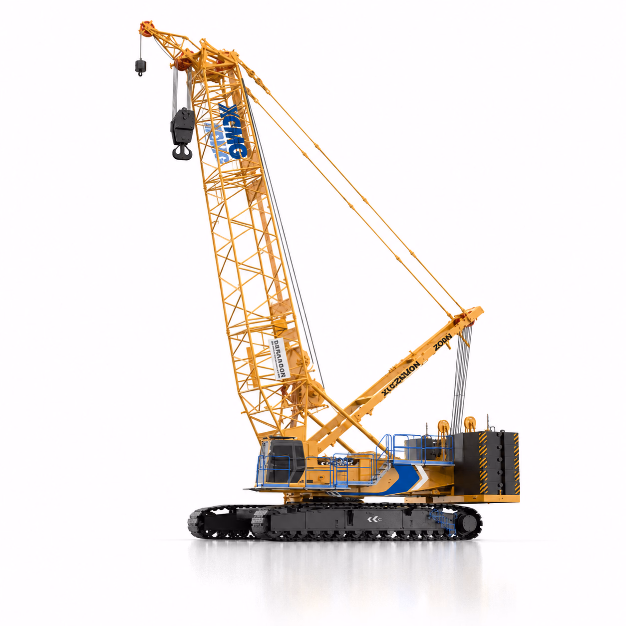 Гусеничный кран XCMG XLC200M (200 т) — ракурс 4
