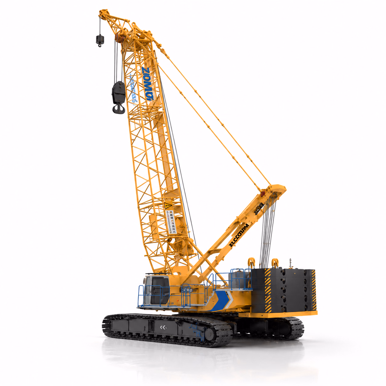 Гусеничный кран XCMG XLC200M (200 т) — ракурс 6