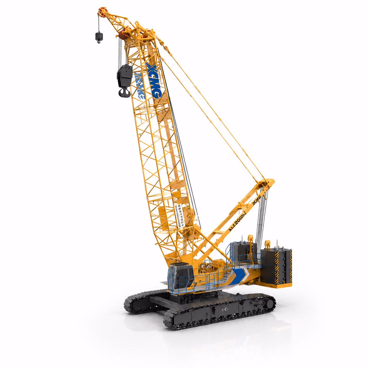 Гусеничный кран XCMG XLC200M (200 т) — ракурс 7