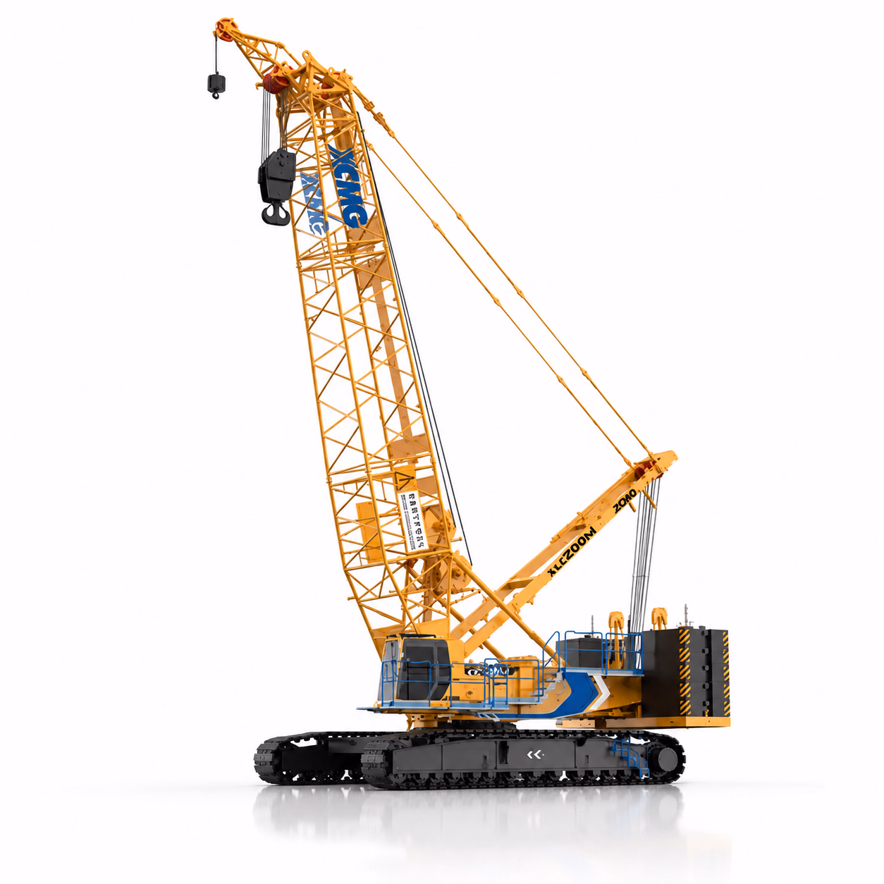 Гусеничный кран XCMG XLC200M (200 т) — ракурс 8